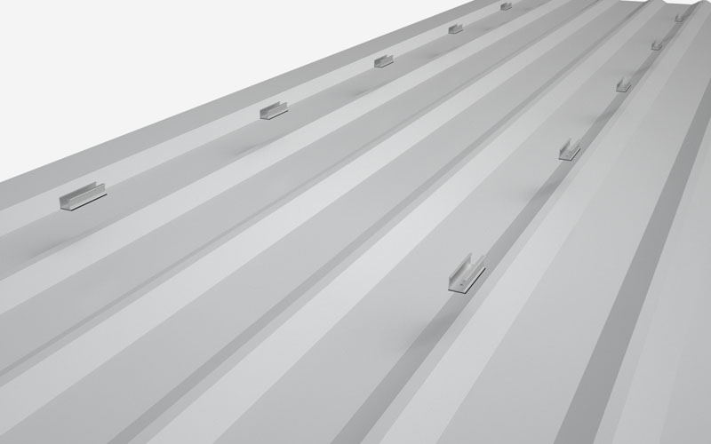 Rail-free Solar Roof Mounting System