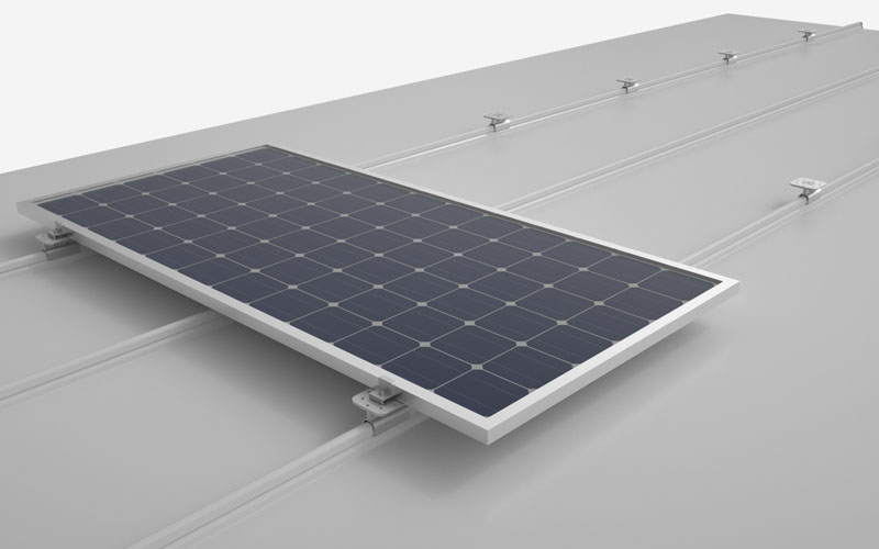 Standing seam roof mounting system