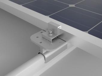  Standing seam roof mounting system .