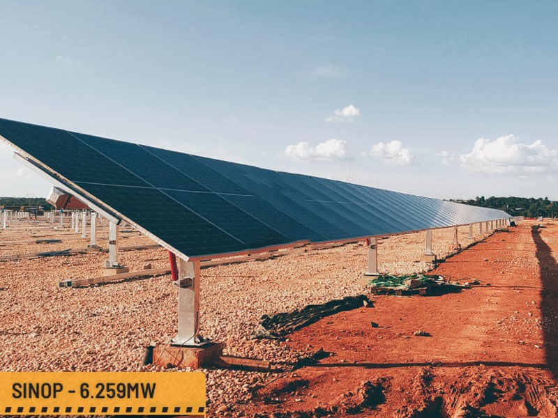 6 . 253mw-theo dõi năng lượng mặt trời ở Brazil